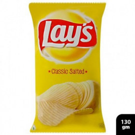 LAYS CLASSIC SALTED CHIPS 130gm